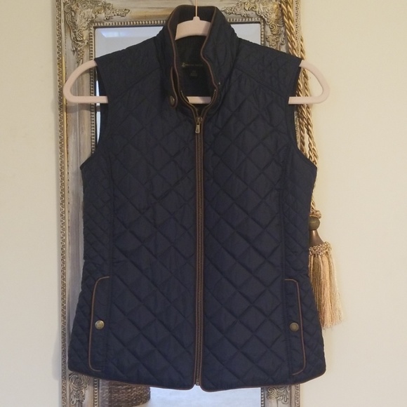 brooks brothers quilted vest